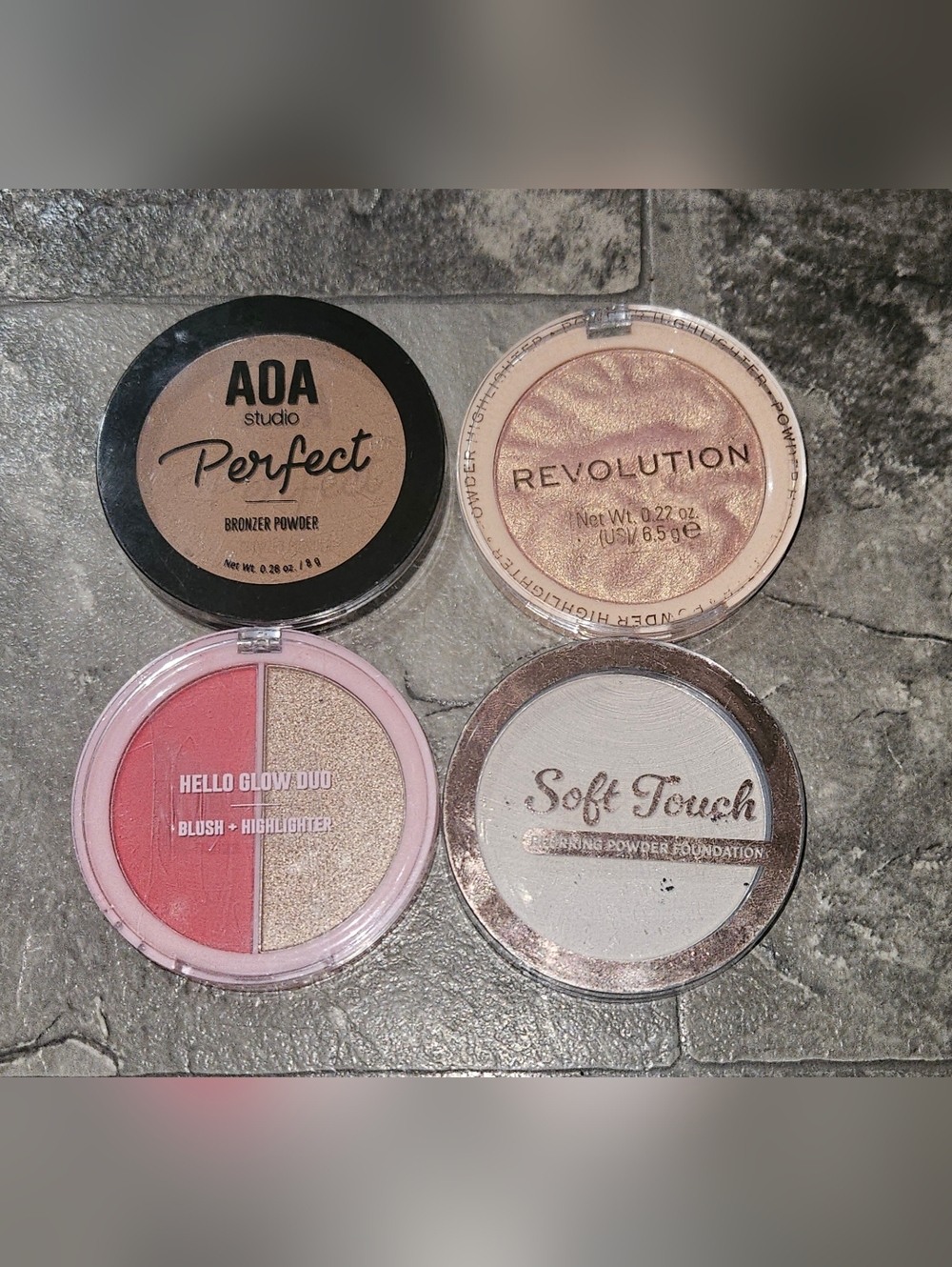 Translucent Powder, Bronzer, Blush & Highlighter Bundle